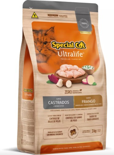 SPECIAL CAT ULTRALIFE CAST SALM  3 KG