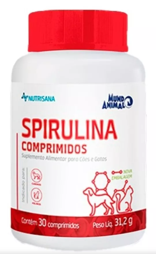 NUTRISANA SPIRULINA 30 COMP