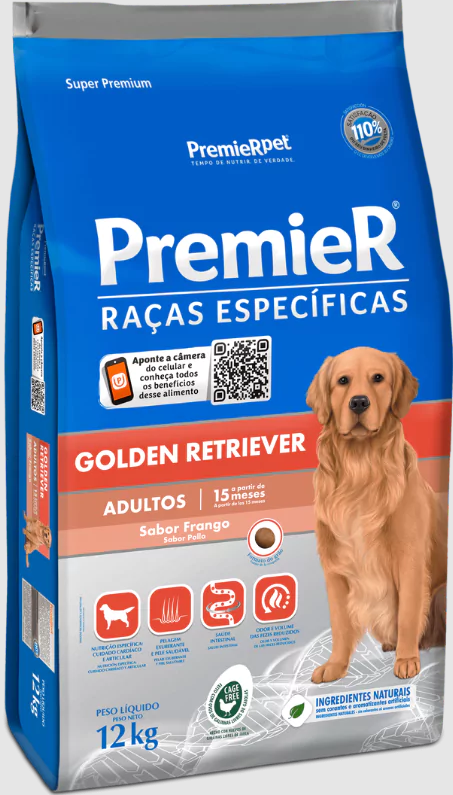 PREMIER RAÇAS ESPECIFICA GOLDEN RETRIEVER 12KG