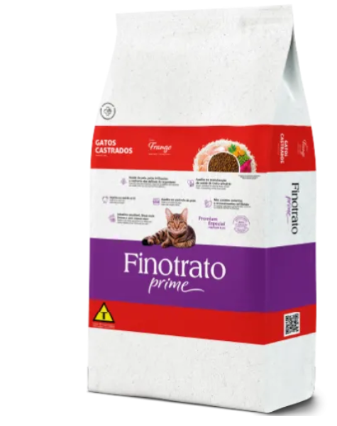 FINOTRATO PRIME GATOS CASTRADOS FRANGO (3KG)