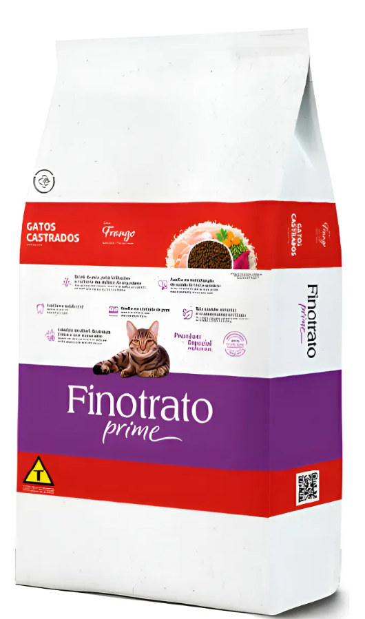 FINOTRATO PRIME FRANGO GATOS CASTRADOS 10,1KG
