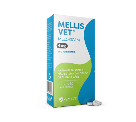 MELLIS VET 4,0MG - 10 COMPRIMIDOS (MELOXICAM)