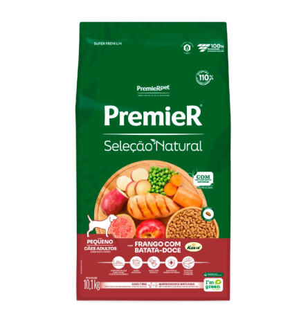 PREMIER SELEÇÃO NATURAL CAES AD RP BATATA DOCE 10,1 KG