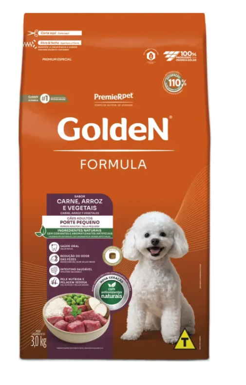 GOLDEN FORM CAES AD MB CARNE 3 KG