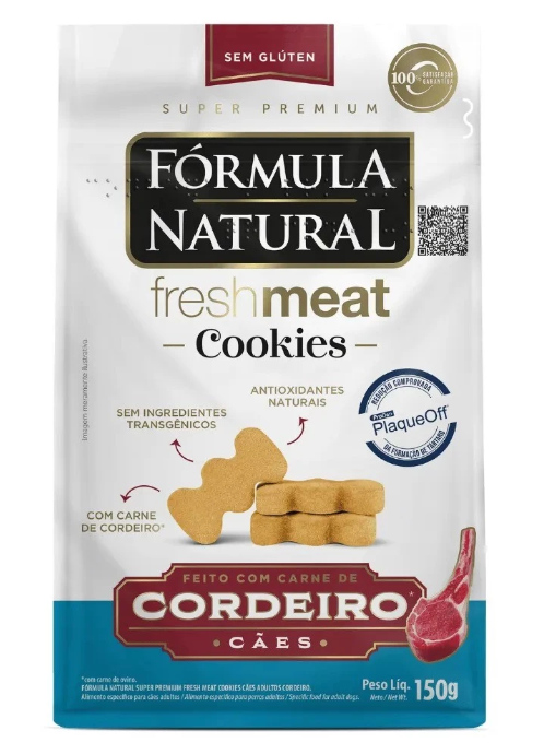 FORMULA NATURAL COOKIES CÃO CORDEIRO 150G
