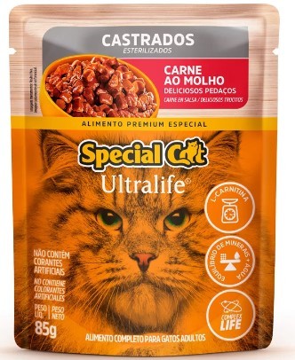 SPECIAL CAT ULTRALIFE SACHE CAST CAR 85 G