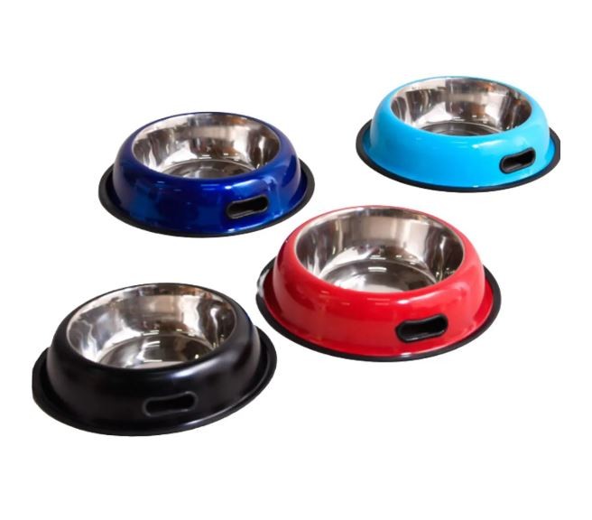 COMEDOURO PET INOX COLORS (700ml)