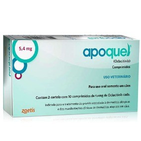 APOQUEL 5,4 MG C 20 COMP