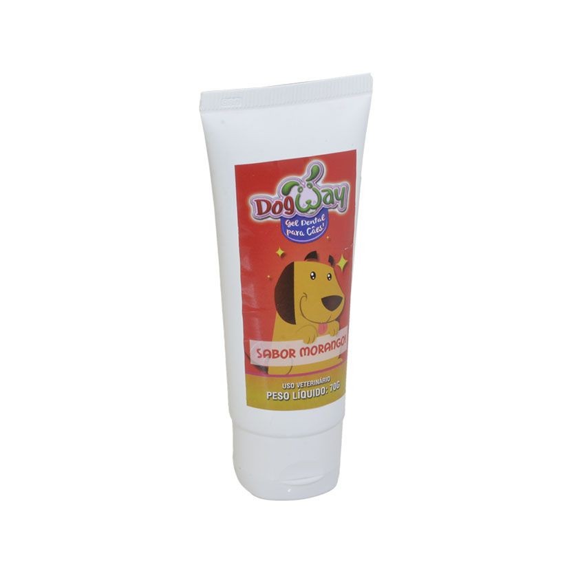 GEL DENTAL, DOG WAY - 70G - MORANGO