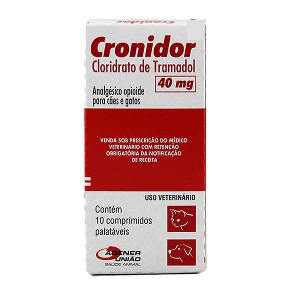 CRONIDOR 40 MG C 10 COMP