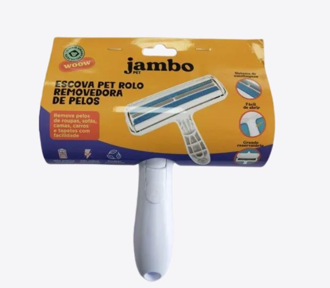 ESCOVA JAMPO PET - REMOVEDORA DE PELOS