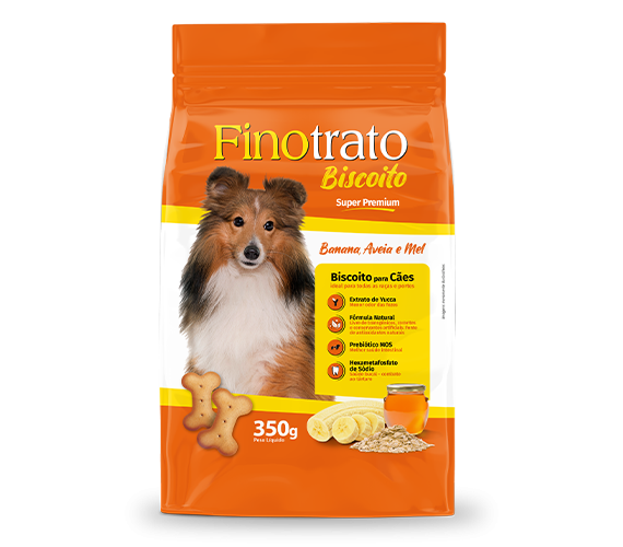 FINOTRATO BISCOITO BANANA AVEIA MEL 350 G