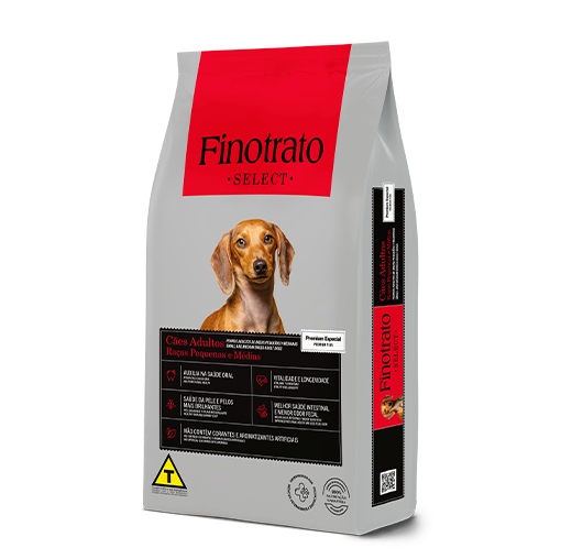 FINOTRATO SELECT - ADULTOS RAÇAS PEQUENAS E MÉDIAS (10,1KG)