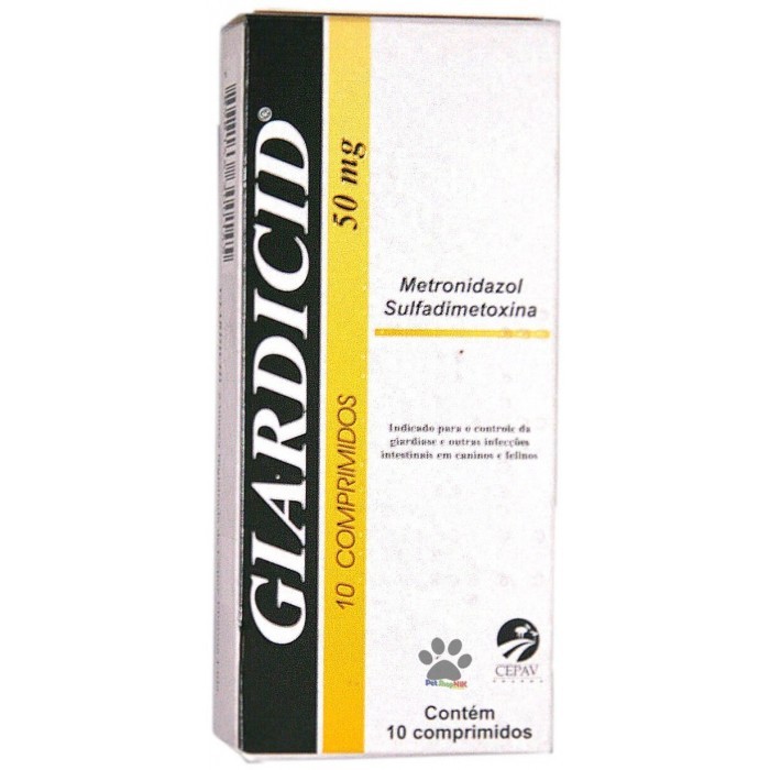 GIARDICID 50  10 CP