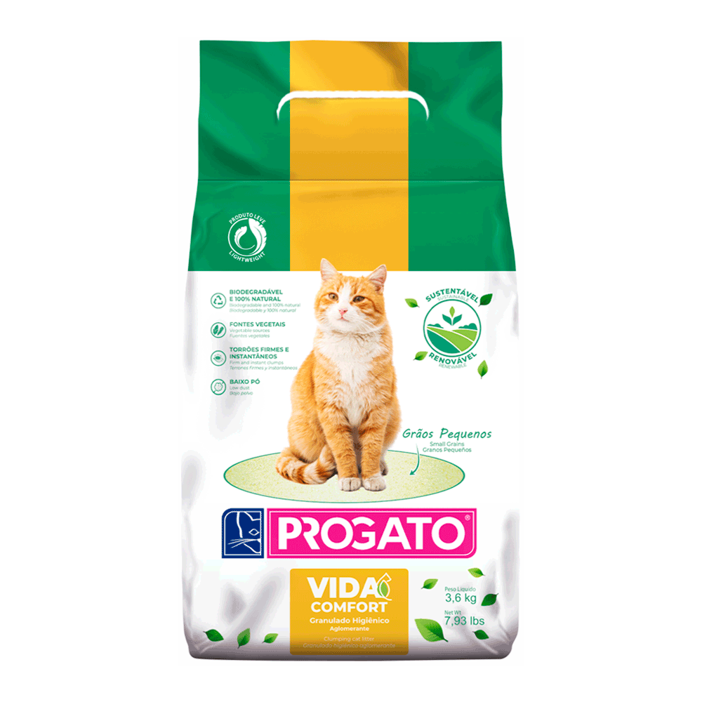 AREIA PROGATO VIDA COMFORT (4,0KG)
