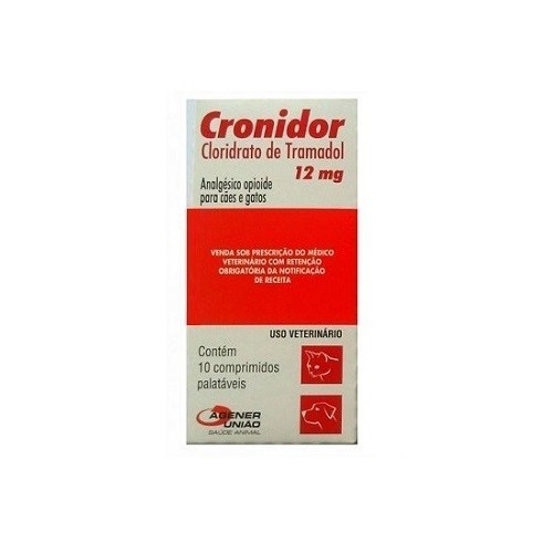 CRONIDOR 12 MG (NECESSÁRIO RECEITA)