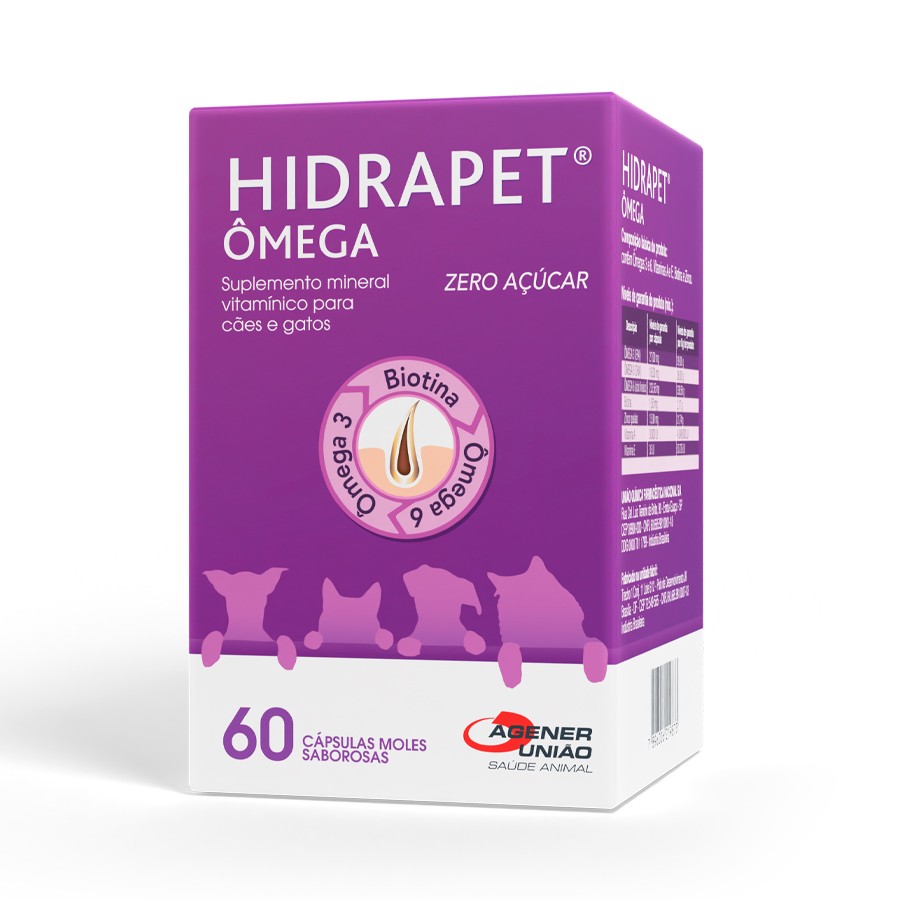 HIDRAPET ÔMEGA (60 CÁPSULAS)