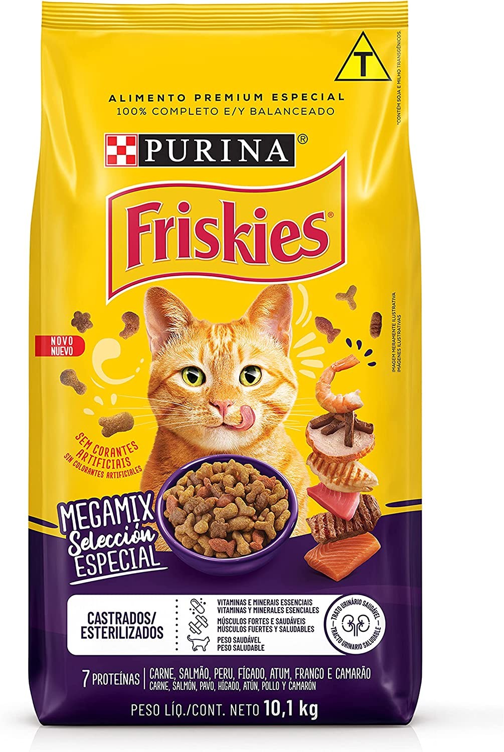 FRISKIES MEGAMIX CASTRADO 10,1 KG