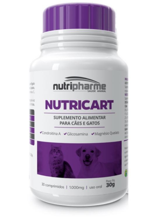 NUTRICART 1.000 MG - 30 COMPRIMIDOS - 30G