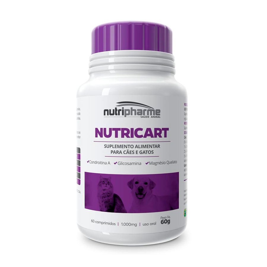 NUTRICART 1.000 MG - 60 COMPRIMIDOS - 60G