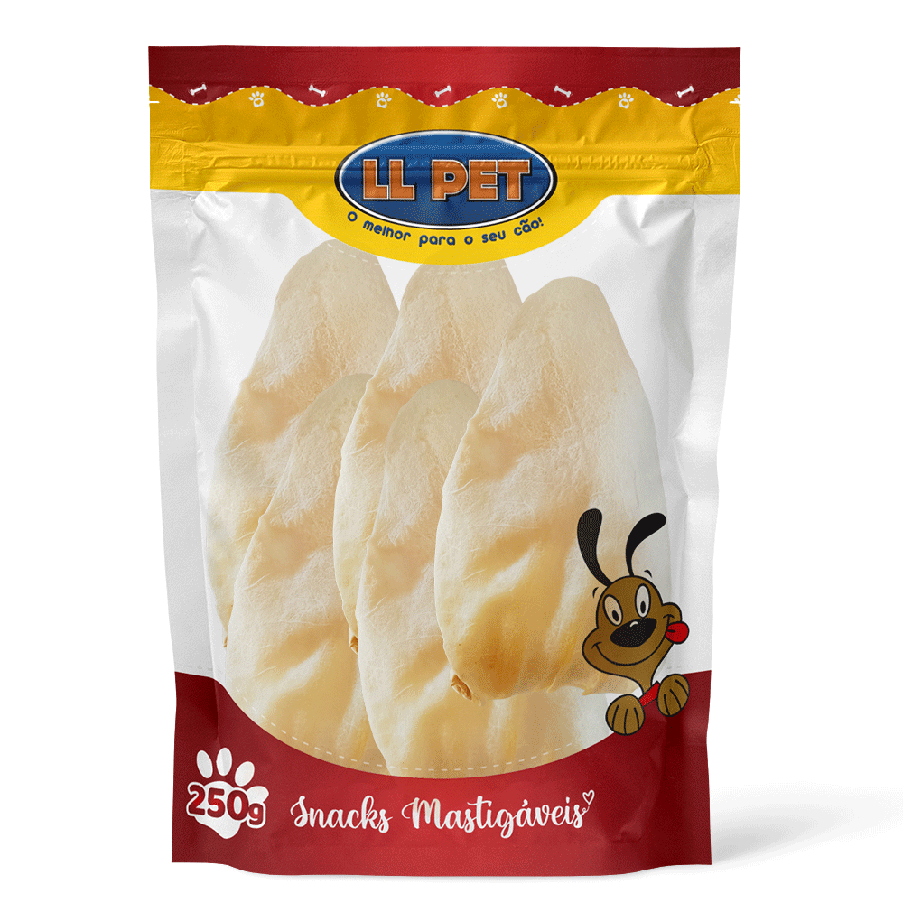 ORELHA BOVINA LLPET 250GR