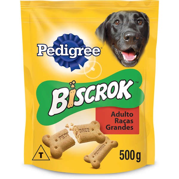 PEDIGREE BISCROK ADULTO RAÇA GRANDE 500 GR