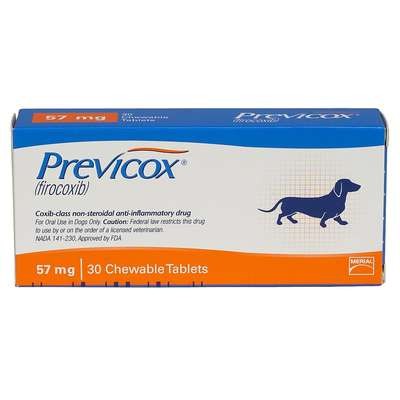 PREVICOX 57 MG 10 COMP