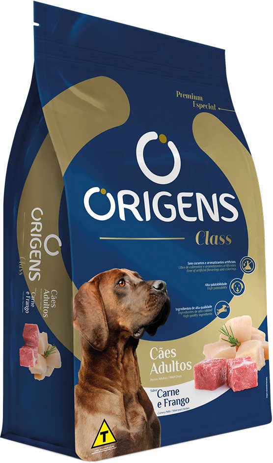 ORIGENS CLASS ADULTOS CARNE/FRANGO 15KG