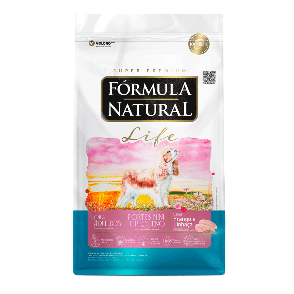FORMULA NATURAL LIFE ADULTO PORTE MINI/ PEQUENO 7 KG