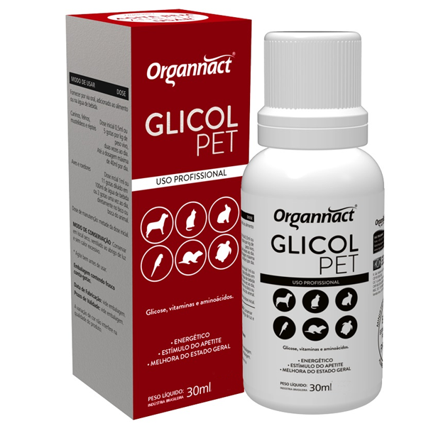 SUPLEMENTO ORGANNACT GLICOL PET