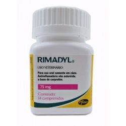 RIMADYL 75 MG 14 CP