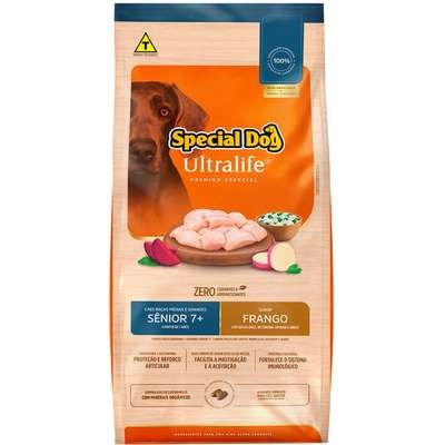 SPECIAL DOG ULTRALIFE RAÇA MÉDIA SENIOR FRANGO 15KG