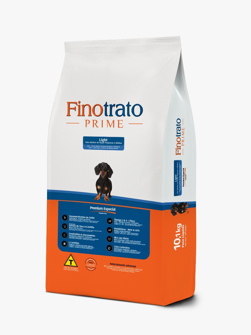 FINOTRATO PRIME LIGHT RAÇAS PEQUENAS E MEDIAS 10,1 KG