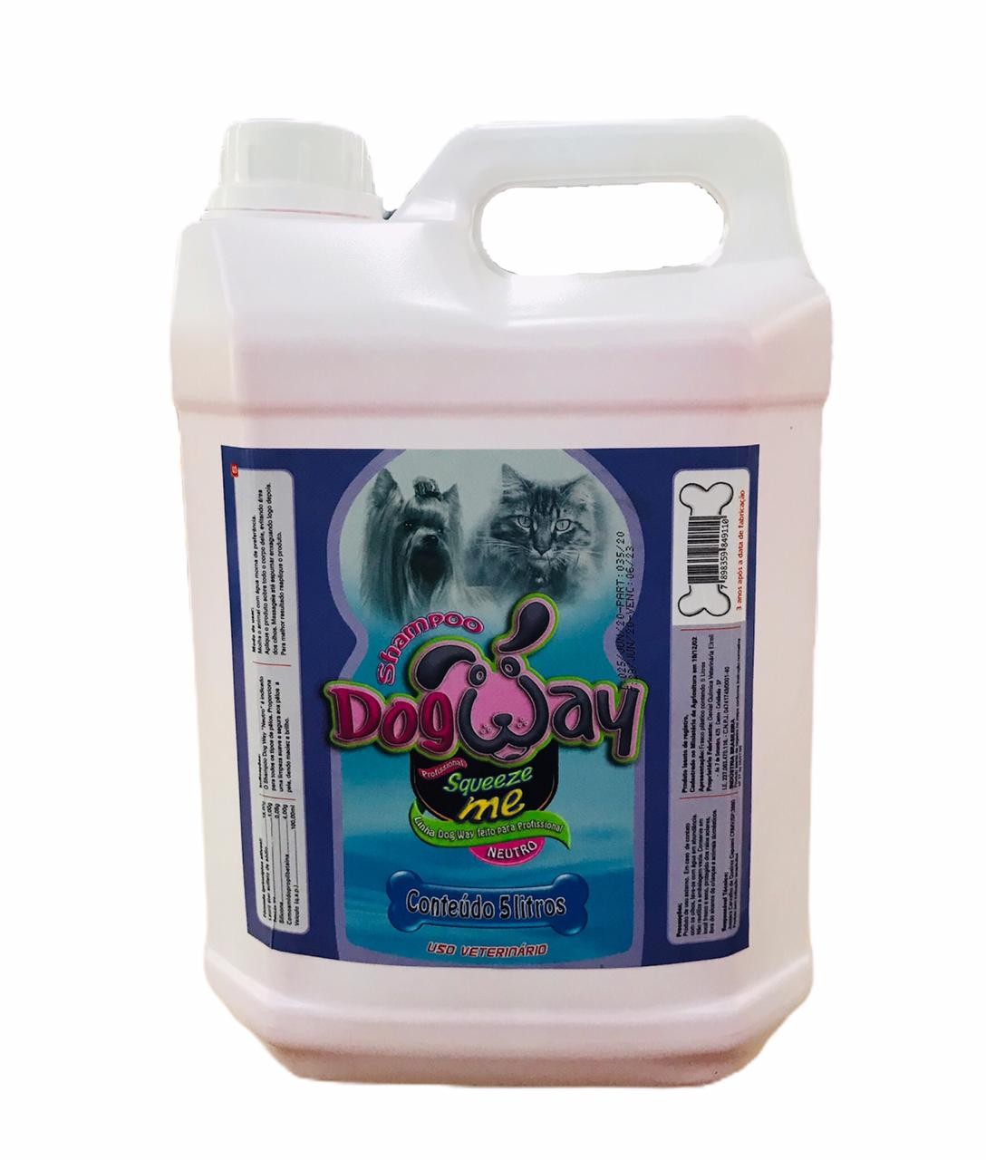 SHAMPOO DOG WAY NEUTRO 5LT