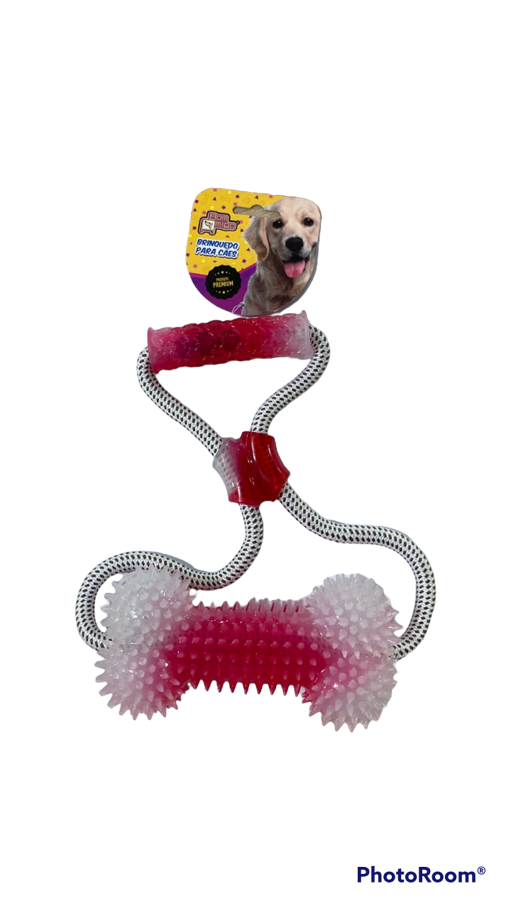 DOG PUXADOR AQUARELA OSSO- BOM AMIGO