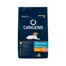 RAÇÃO ORIGENS - CÃO FILHOTE PORTE MINI/PEQUENO (10,1KG)