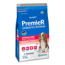 PREMIER AMBIENTES INTERNOS CAES ADULTO DERMACARE 2,5 KG