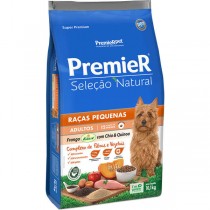 PREMIER SELEÇÃO NATURAL CÃES ADULTO RAÇAS PEQUENAS CHIA & AMP QUINOA 10,1 KG