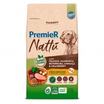 PREMIER NATTU CÃES ADULTO MANDIOCA 12 KG