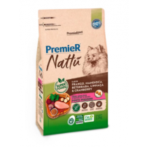 PREMIER NATTU CAES ADULTO RAÇA PEQUENA MANDIOCA 1KG