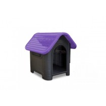 Casinha para Cachorro Medio Porte Plástica Mec N.3 Roxo