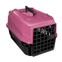 CAIXA TRANSPORTE PARA CÃES E GATOS N.2 PEQUENA ROSA