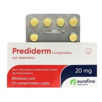 PREDIDERM 20 MG 10 COMP