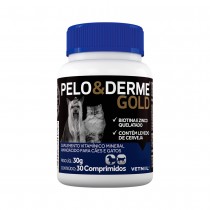 PELO & DERME GOLD 30 COMP
