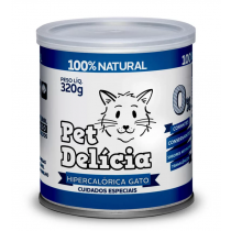 RAÇÃO ÚMIDA PET DELICIA HIPERCALÓRICA PARA GATOS 320 G