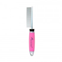 PENTE FINO 40 DENTES GEL ROSA