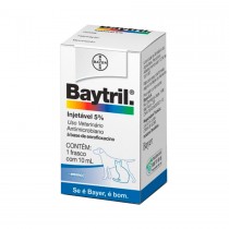 BAYTRIL INJ 5% 10 ML CA