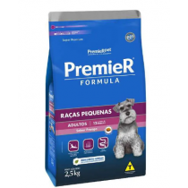 PREMIER FORMULA CÃES RAÇAS PEQUENAS ADULTO 2,5 KG