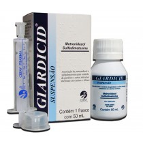 GIARDICID SUSPENSAO 50 ML