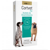 CORTIVET PET 1MG 10 CP